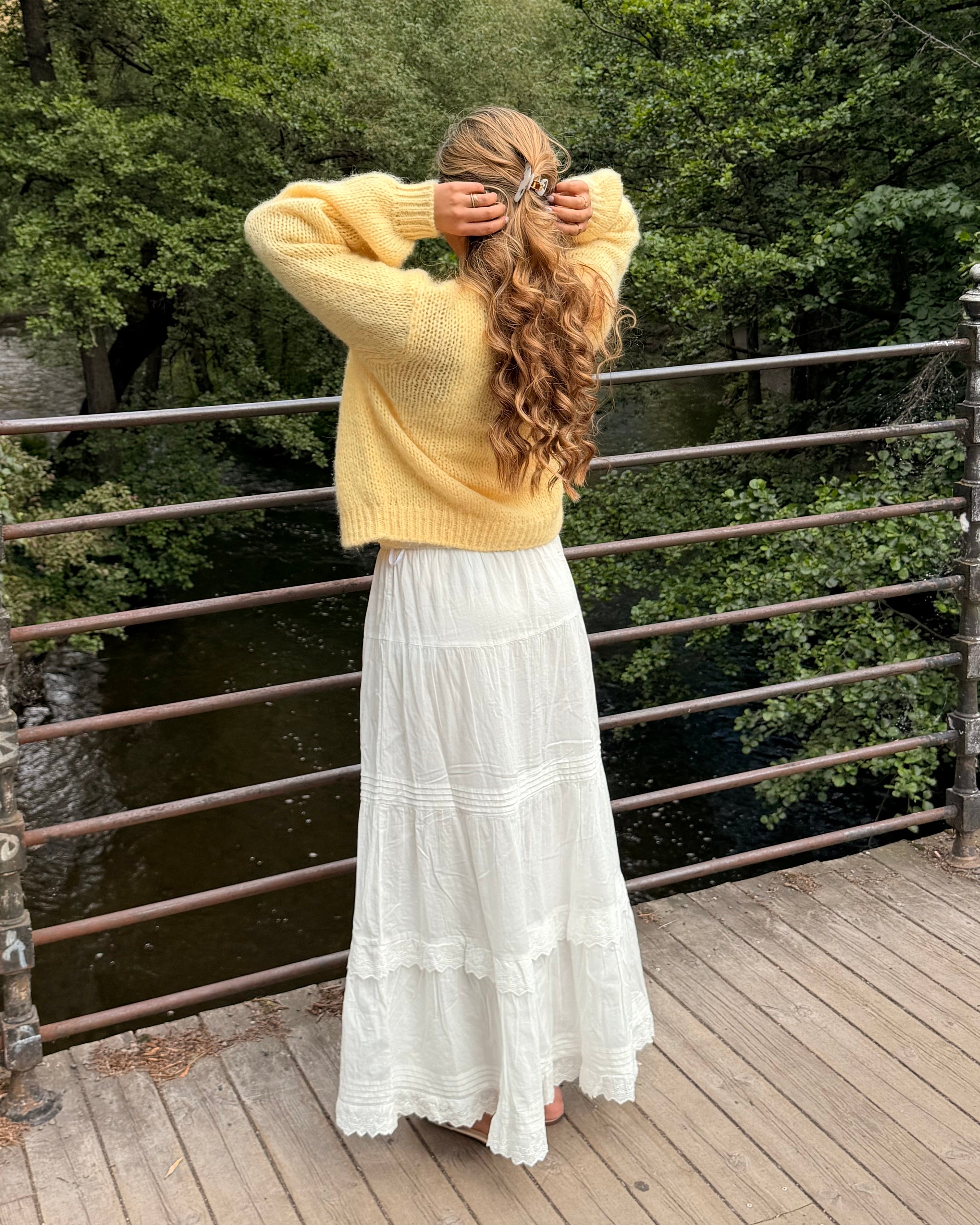 VMSANDY Long Skirt - Snow White